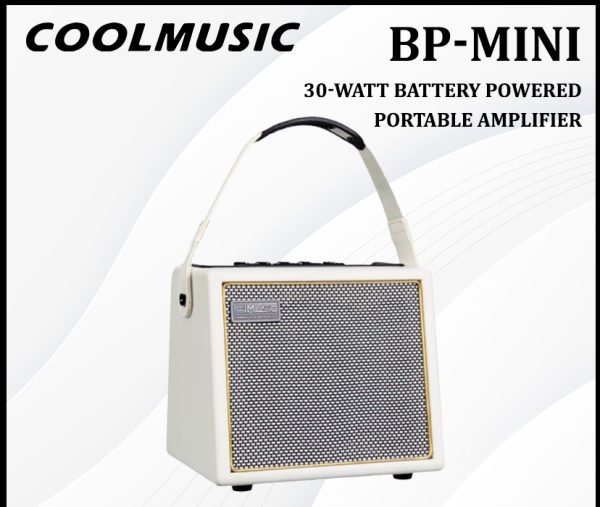 CoolMusic 30-Watt Battery Powered Portable Amplifier – BP-Mini
