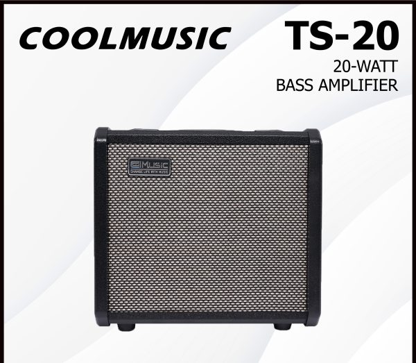 Cool Music 20-Watt Bass Amplifier – TS-20 Coolmusic