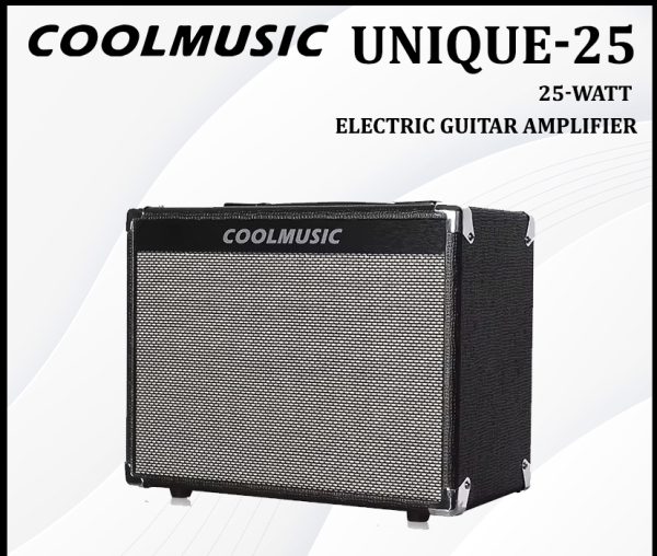 CoolMusic 25-Watt Electric Guitar Amplifier – Unique-25