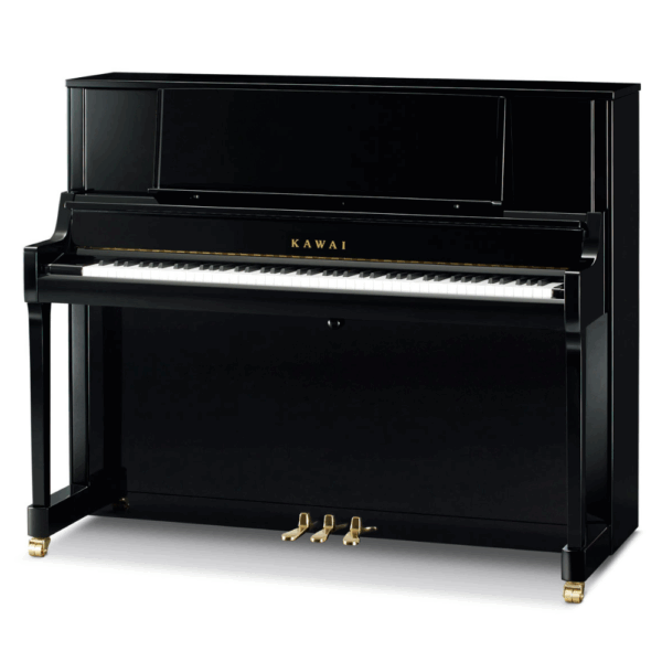 Kawai K-400 | Ebony Polish Upright Piano