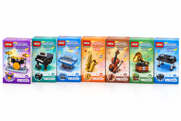Musical Instrument Building Blocks Series